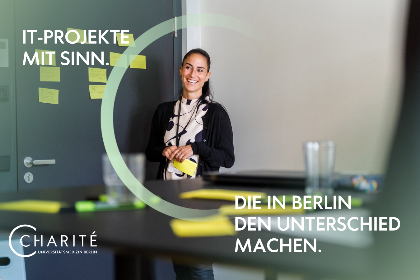 Charite IT Motiv 7 - Projekte mit Sinn, die in Berlin den Unterschied machen.