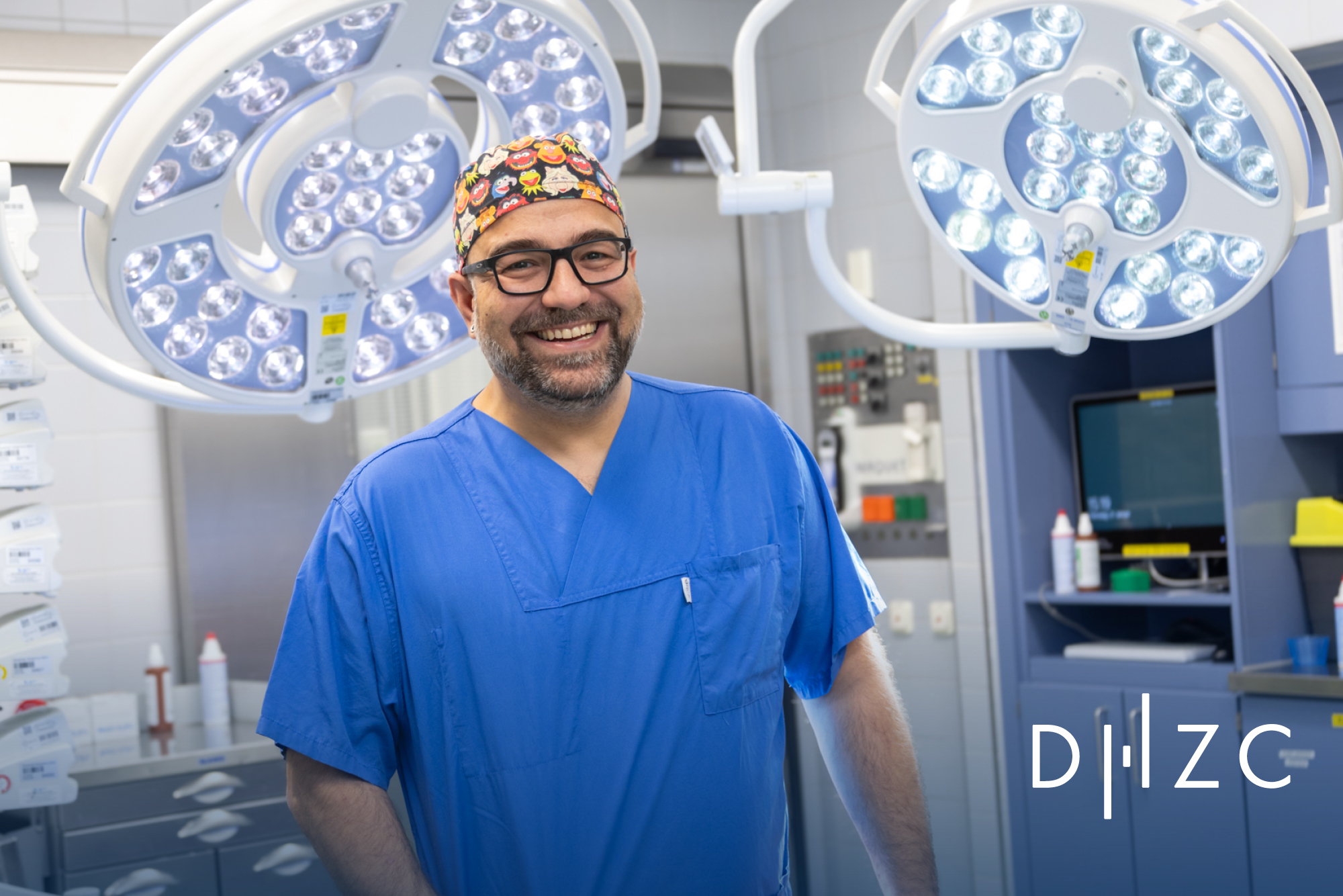 Ein Kollege vom OP-Team vom Deutschen Herzzentrum Charite